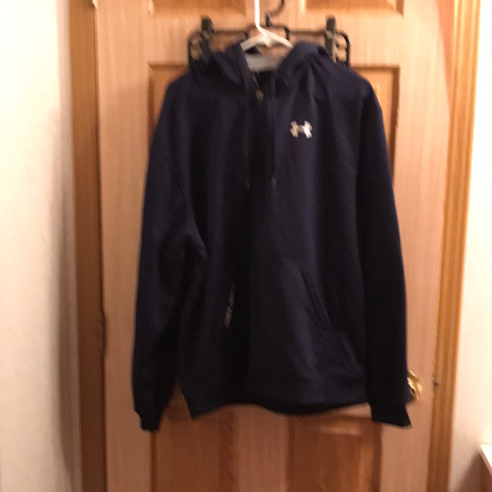 Men’s Sweat jacket. Under Armour. Navy blue.